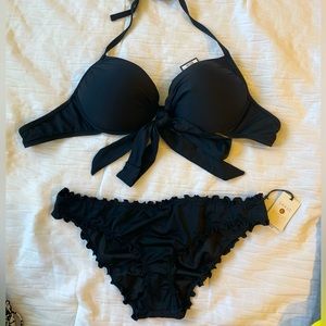 Push up bikini set